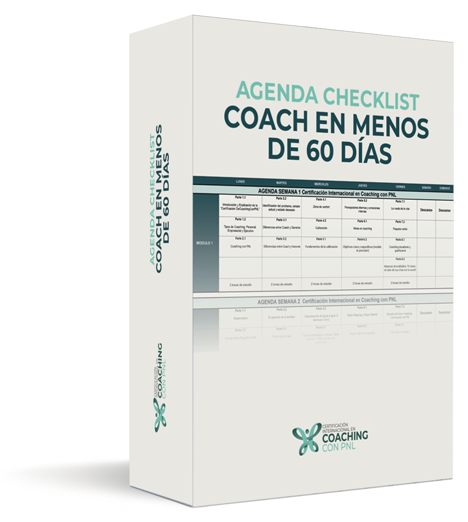 Agenda checklist: Coach en menos de 60 días